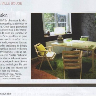 Magazine Metz Femme : juin, juillet, août 2012