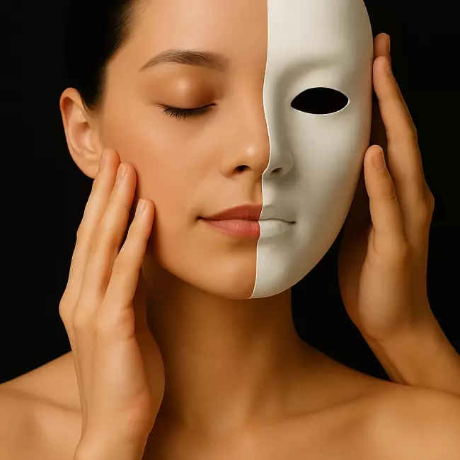 Masque blanc et sérénité.jpg